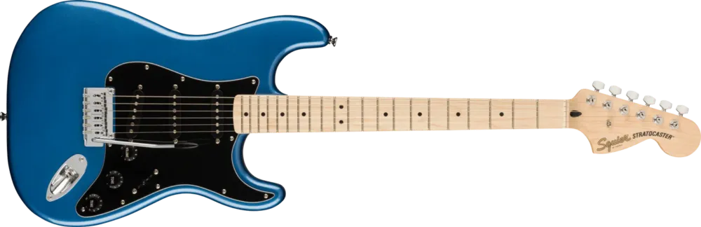 Esclusivo SQUIER BY FENDER AFFINITY CHITARRA ELETTRICA STRATOCASTER LAKE PLACID BLUE