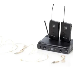 Di Tendenza BESPECO GM 905 HR DOPPIO RADIOMICROFONO AD ARCHETTO GM905HR