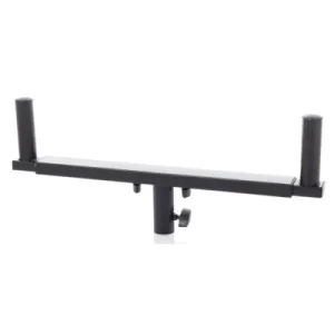 Nuova Collezione BESPECO BP41E SUPPORTO ESTENSIBILE DOPPIO PER CASSA 35 MM IN ACCIAIO BP-41-E