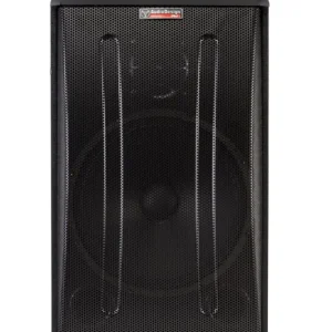 AUDIODESIGN M3 12W/L CASSA ATTIVA DIFFUSORE PORTATILE TROLLEY 12 A BATTERIA CON MICROFONI WIRELESS Novità