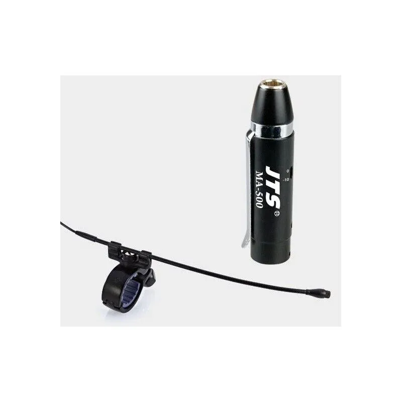 Occasione Imperdibile JTS CX500F/ MA500 MICROFONO PER FLAUTO CON ADATTATORE PHANTOM