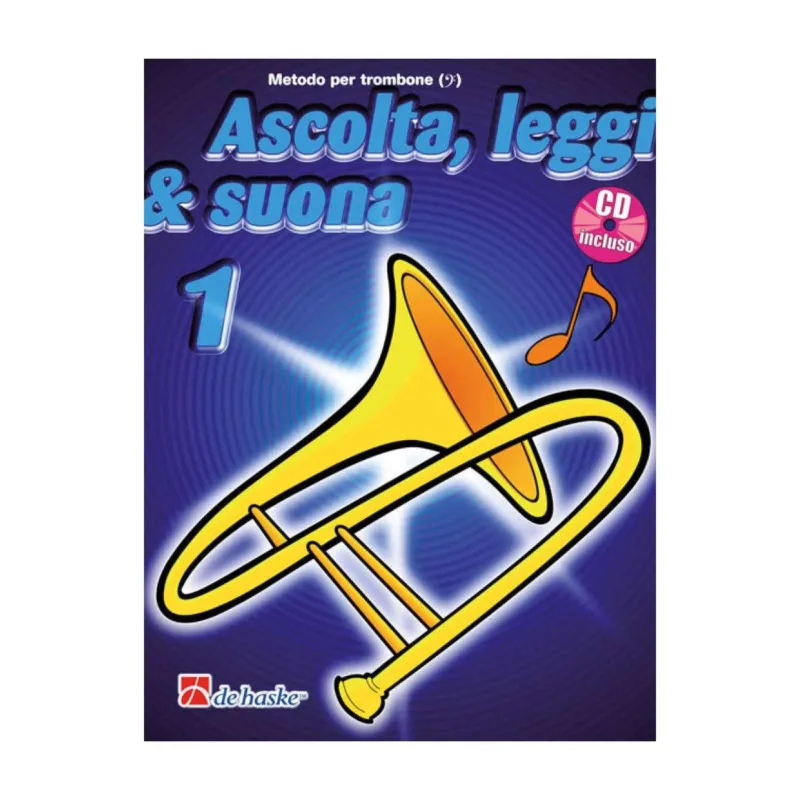 Nuova Collezione Ascolta,leggi e suona v.1 + cd per trombone