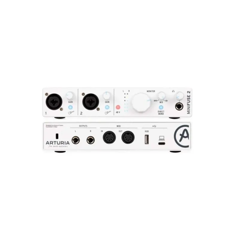 Miglior Prezzo ARTURIA MiniFuse 2 White SCHEDA AUDIO USB