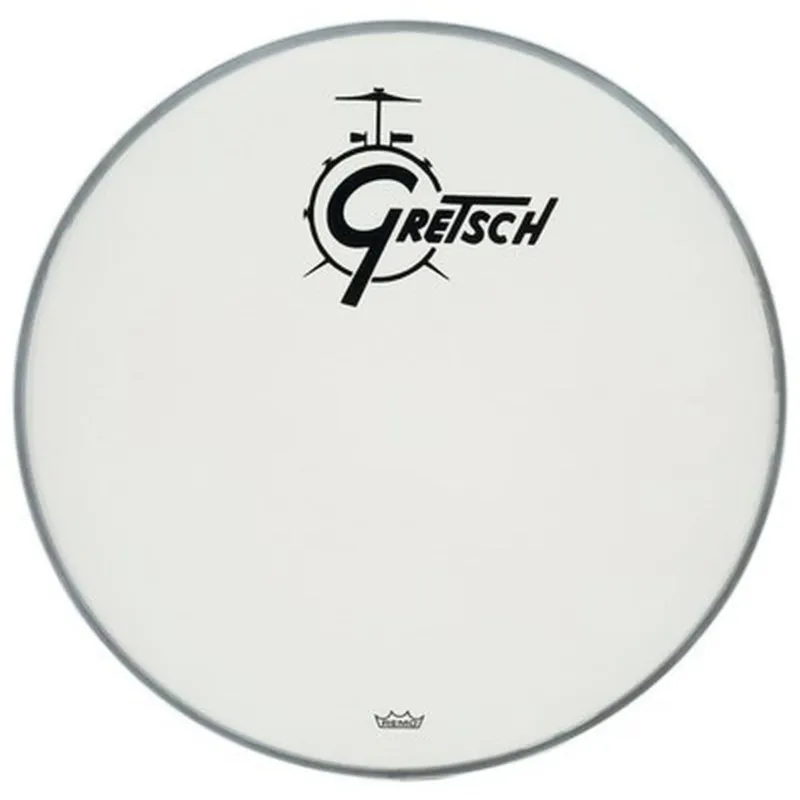 GRETSCH 881048 AMBASSADOR WHITE COATED OFFSET PELLE 18" CON LOGO Ordina Subito