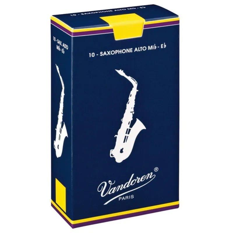 Miglior Prezzo Vandoren traditional blu 10 ance per sax contralto n° 1 1/2