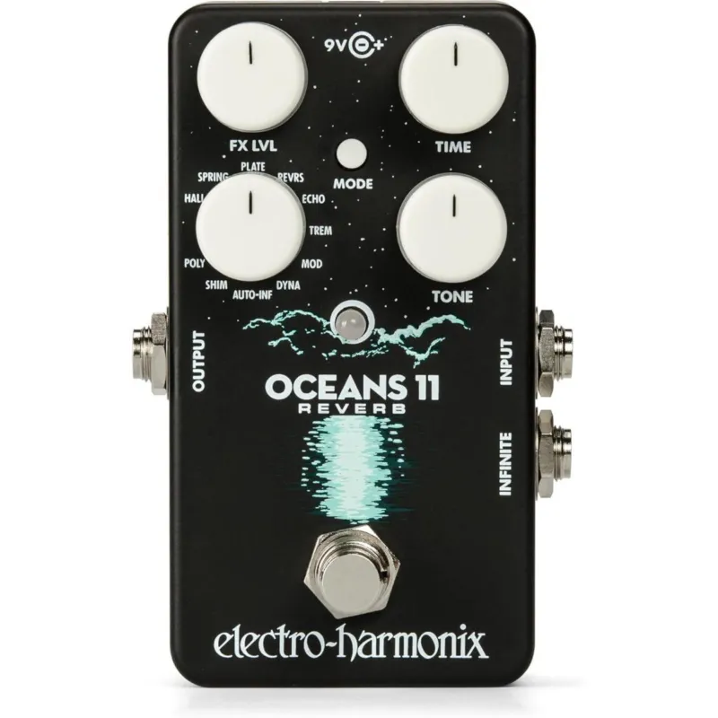 Consegna Rapida Electro harmonix nano oceans 11 effetto riverbero a pedale