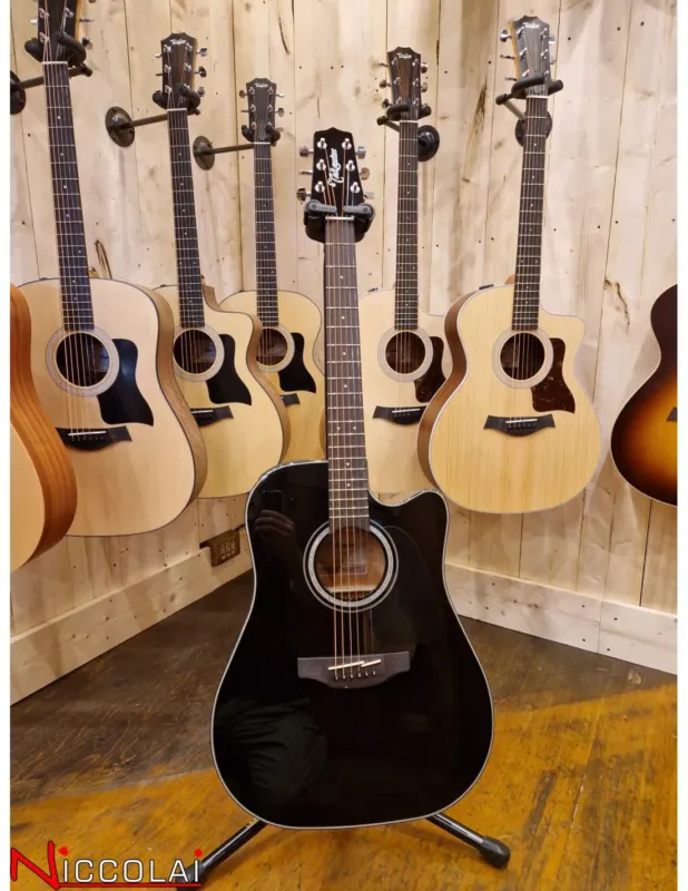 Professionale TAKAMINE Dreadnought Ctw Elet G Series TAK-GD30CE-BLK