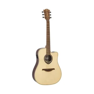 LAG GUITARS T218DCE Chitarra Acustica Dreadnought Cutaway EQ Prezzo Di Fabbrica