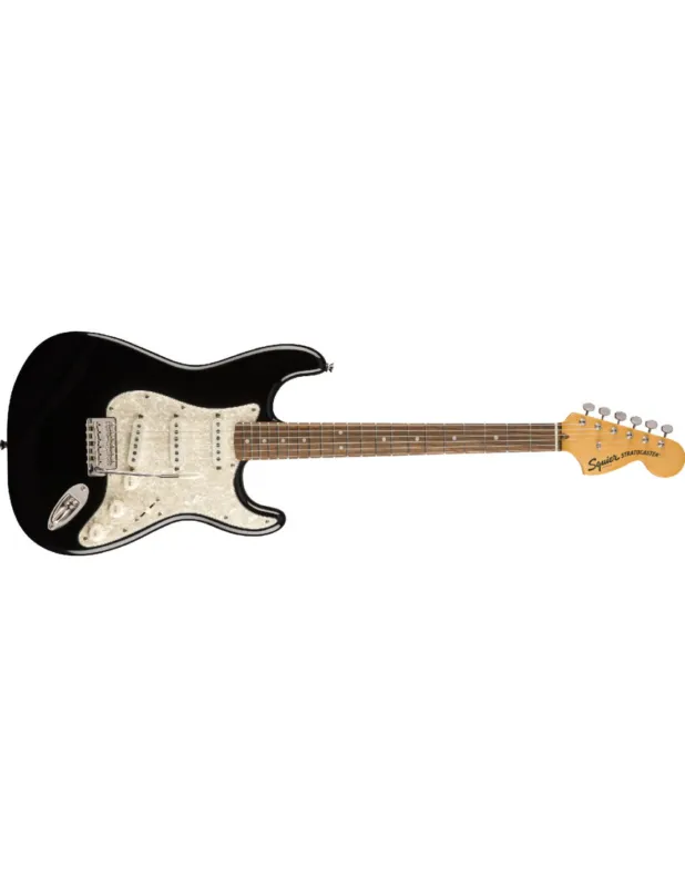 Squier Classic Vibe 70S STRATOCASTER Laurel Fingerboard, Black Popolare