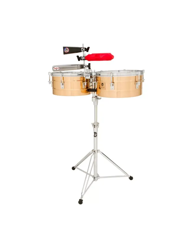 Di Tendenza LP Tito Puente 14" & 15" Timbales, Bronze LP257-BZ